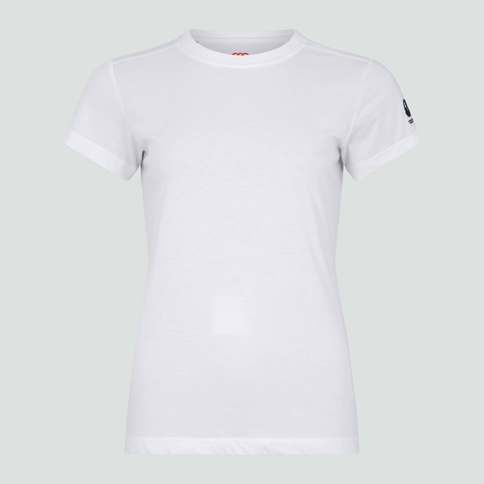 CANTERBURY CLUB PLAIN TEE AF WHITE