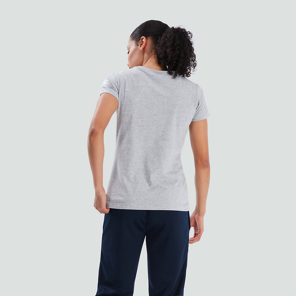 WOMENS CLUB PLAIN TEE GREY