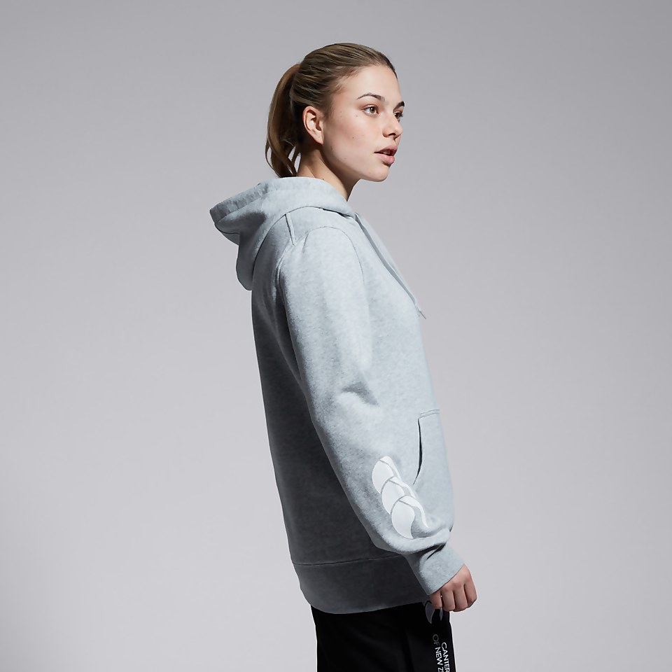 WOMENS CLUB HOODY GREY
