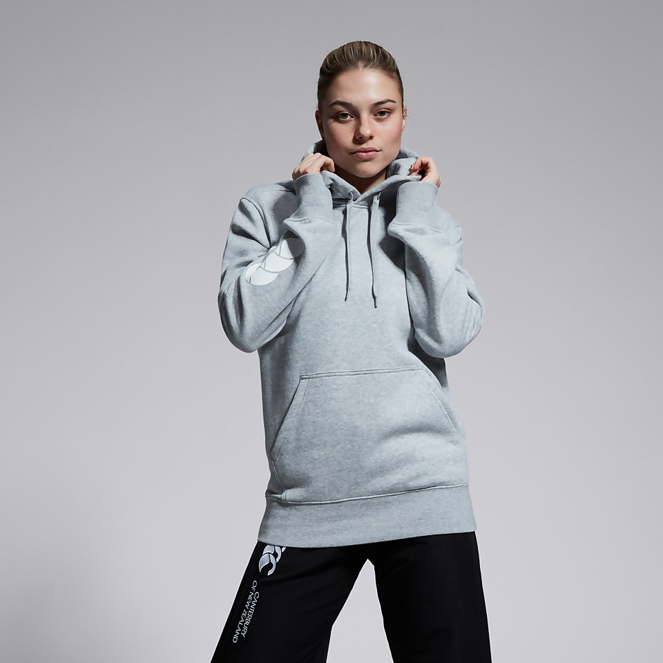 WOMENS CLUB HOODY GREY