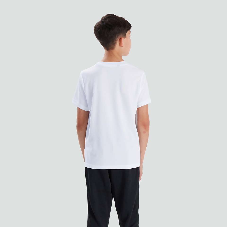 JUNIOR UNISEX CLUB DRY TEE WHITE