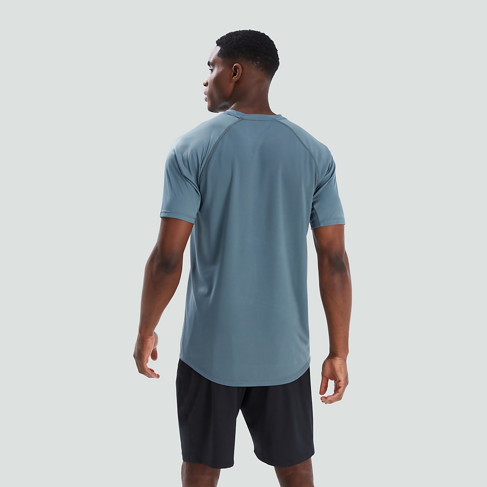 MENS VAPODRI SUPER LIGHT TEE GREY