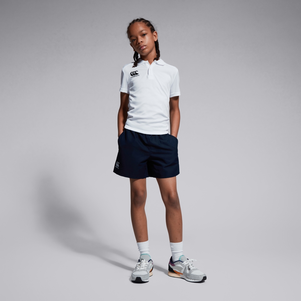 CANTERBURY CLUB DRY POLO JM WHITE