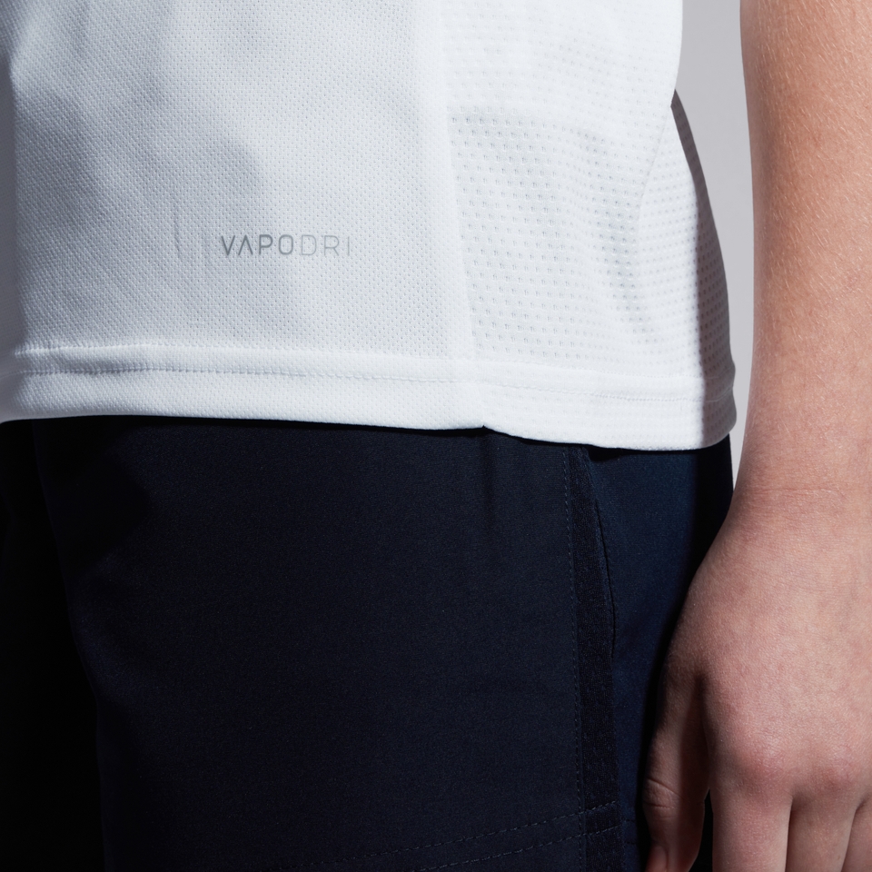CANTERBURY CLUB DRY POLO JM WHITE