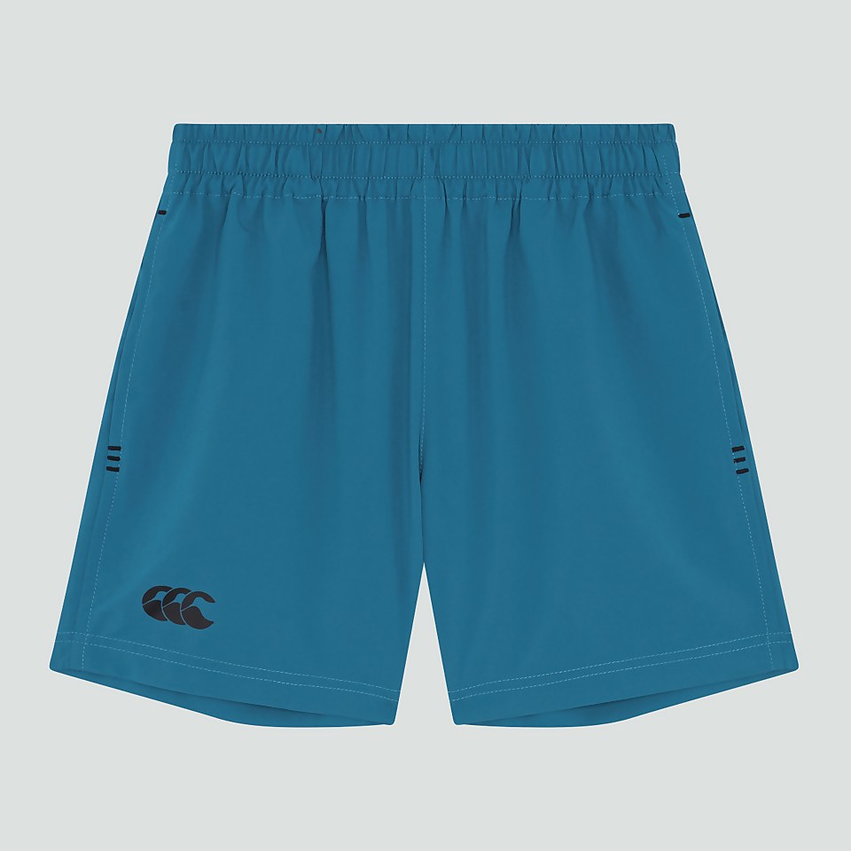 JUNIOR UNISEX WOVEN SHORT BLUE