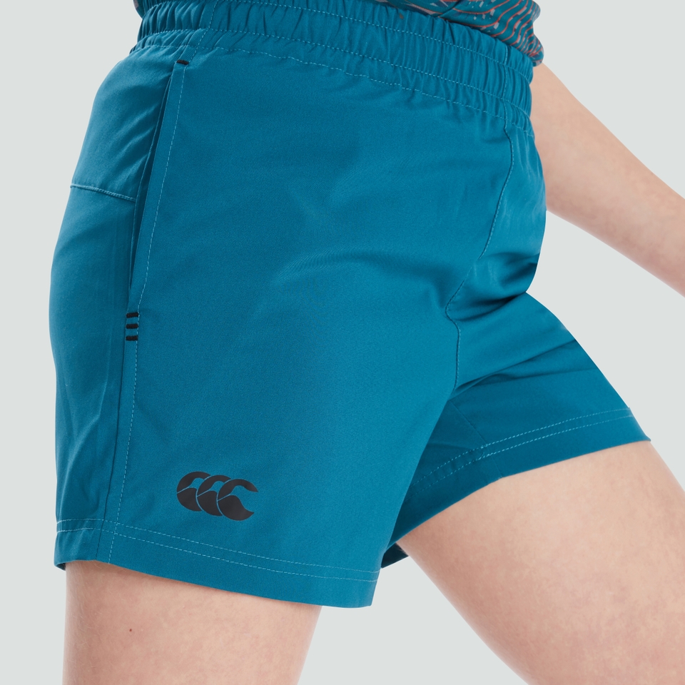 CANTERBURY WOVEN SHORT JU BLUE