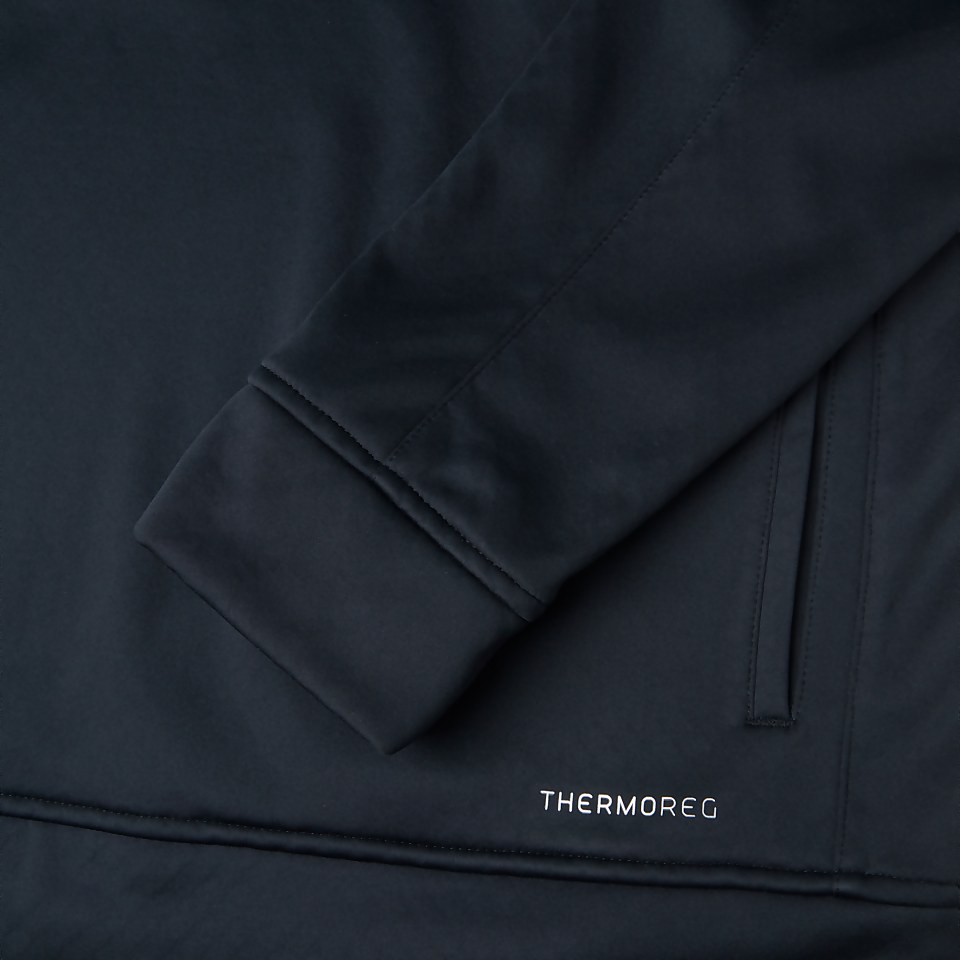 MENS 1/2 ZIP THERMOREG FLEECE BLACK