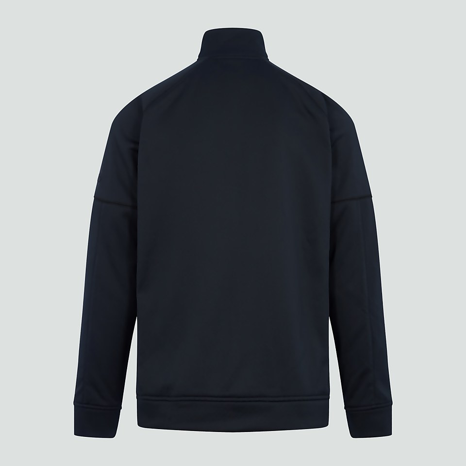 MENS 1/2 ZIP THERMOREG FLEECE BLACK