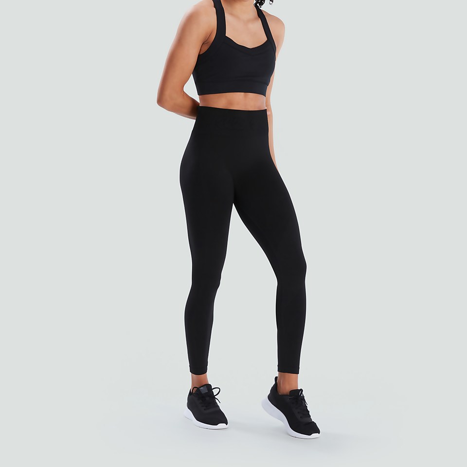 WOMENS SEAMLESS LEGGING BLACK
