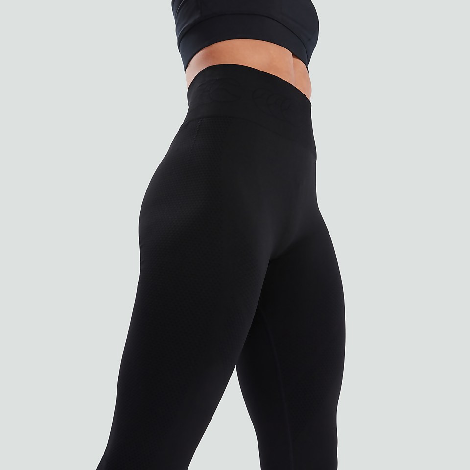 WOMENS SEAMLESS LEGGING BLACK