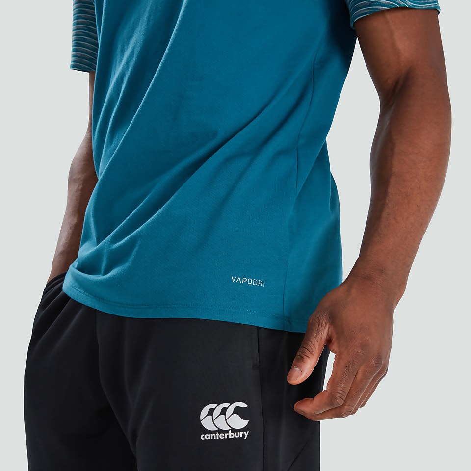 MENS GRAPHIC TRAINING TEE BLUE
