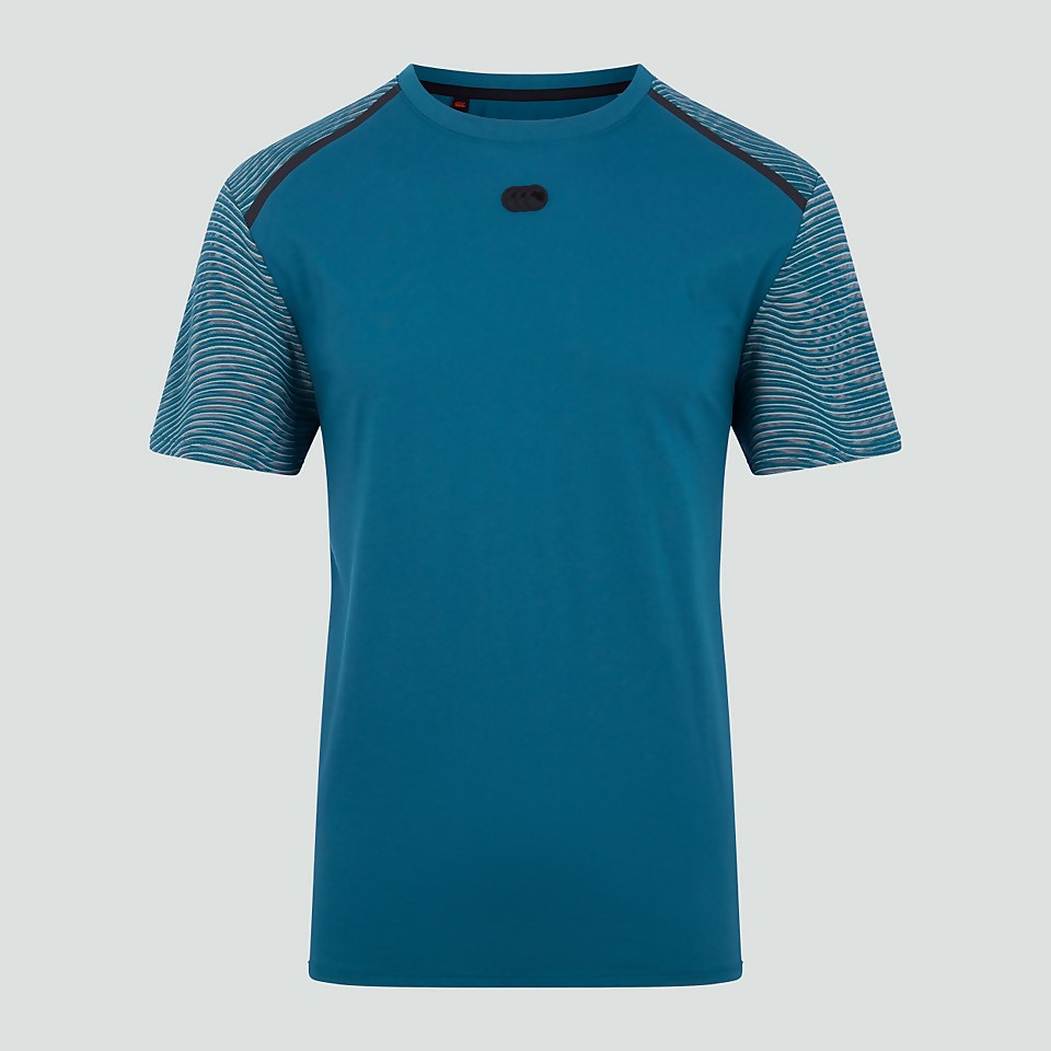 MENS GRAPHIC TRAINING TEE BLUE