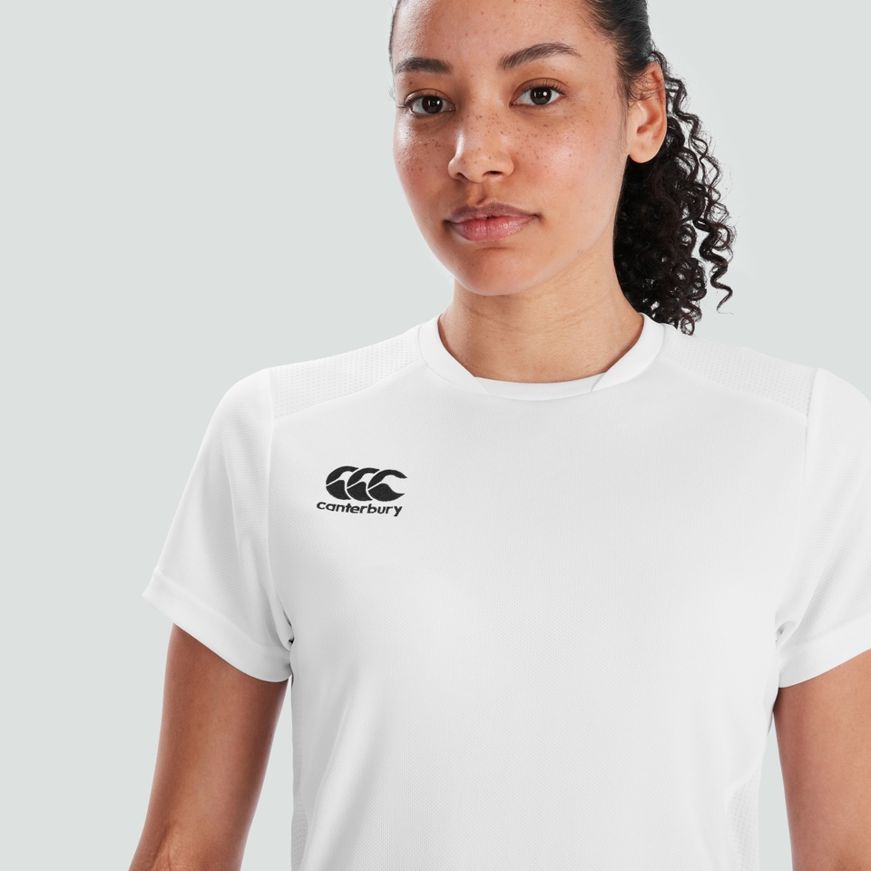 CANTERBURY CLUB DRY TEE AF WHITE
