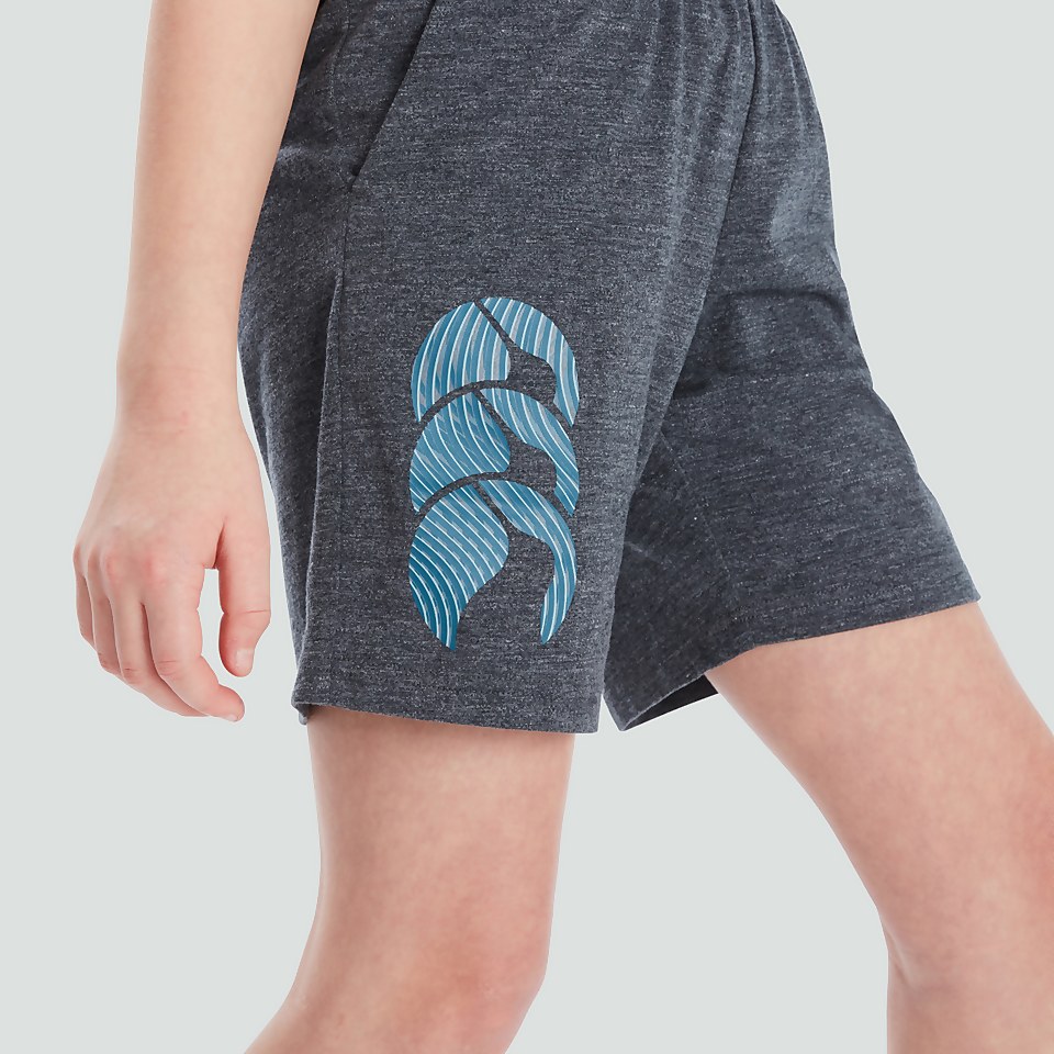 JUNIOR UNISEX COTTON SHORT GREY