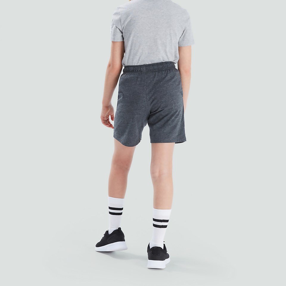 JUNIOR UNISEX COTTON SHORT GREY