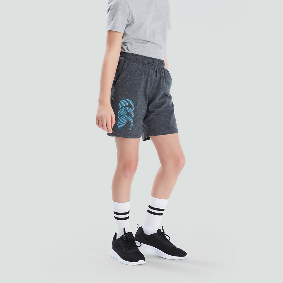JUNIOR UNISEX COTTON SHORT GREY