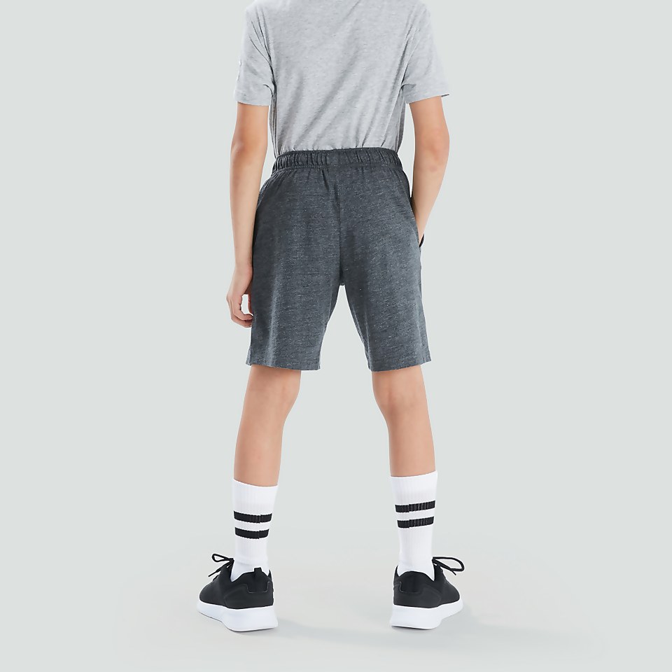 JUNIOR UNISEX COTTON SHORT GREY