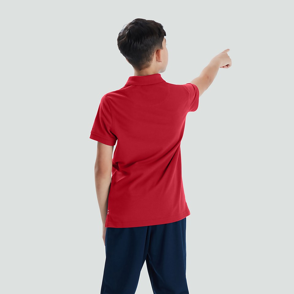 JUNIOR UNISEX WAIMAK POLO SHIRT RED