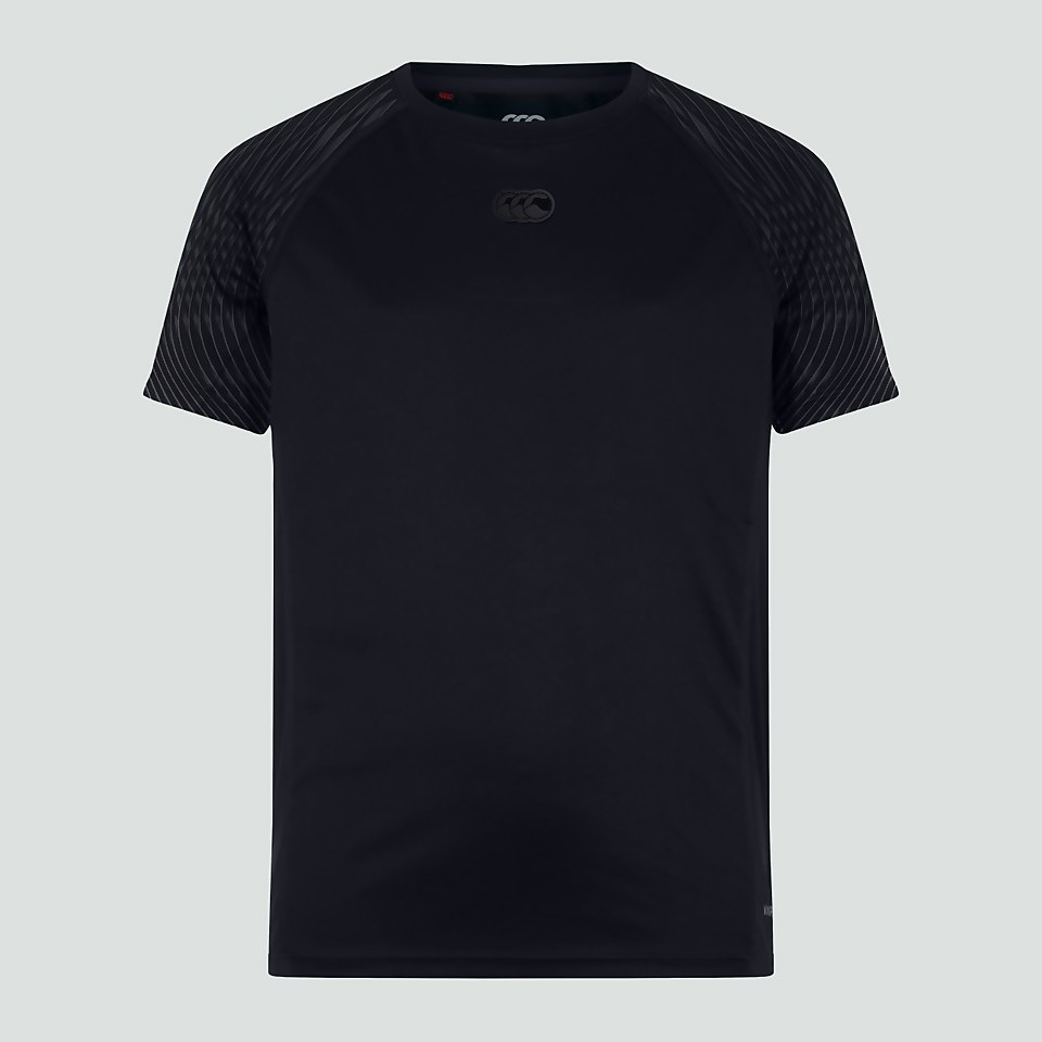 JUNIOR UNISEX SUPER LIGHT TEE BLACK