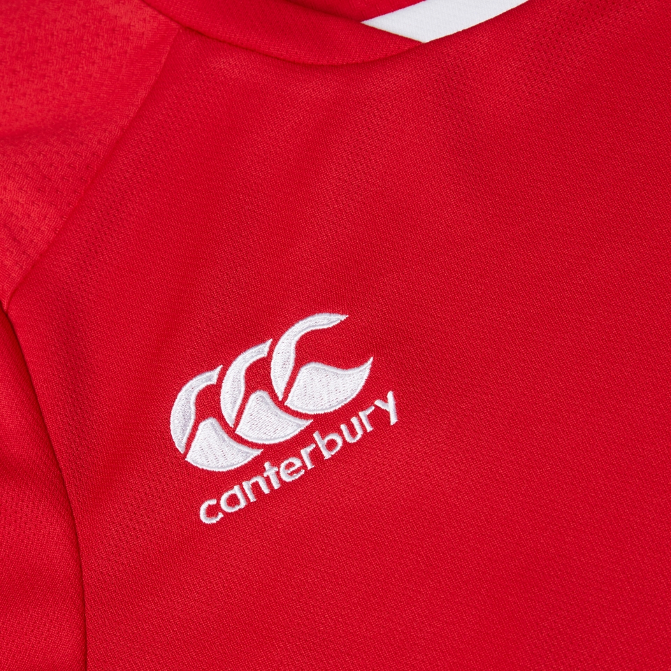 CANTERBURY CLUB DRY TEE JM FLAG RED