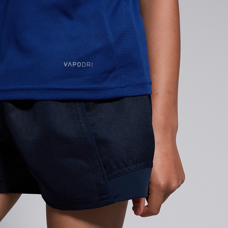 JUNIOR UNISEX CLUB DRY POLO SHIRT BLUE