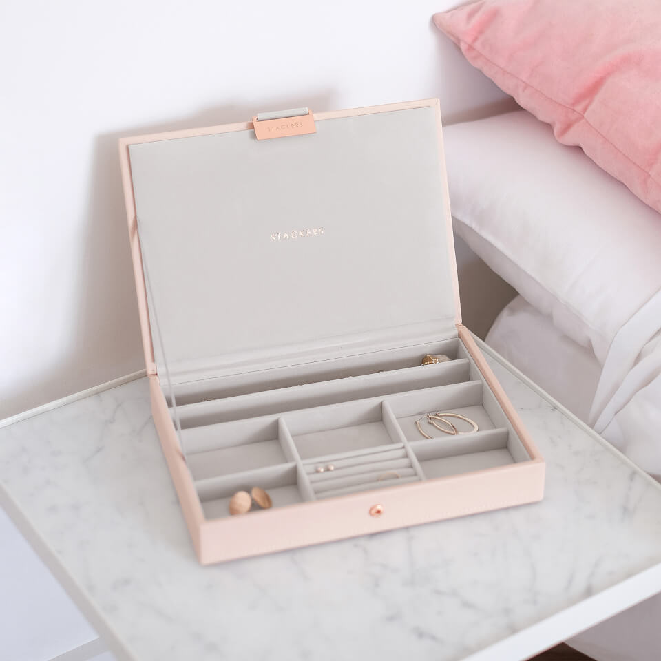 Stackers Classic Jewellery Box + Lid - Blush