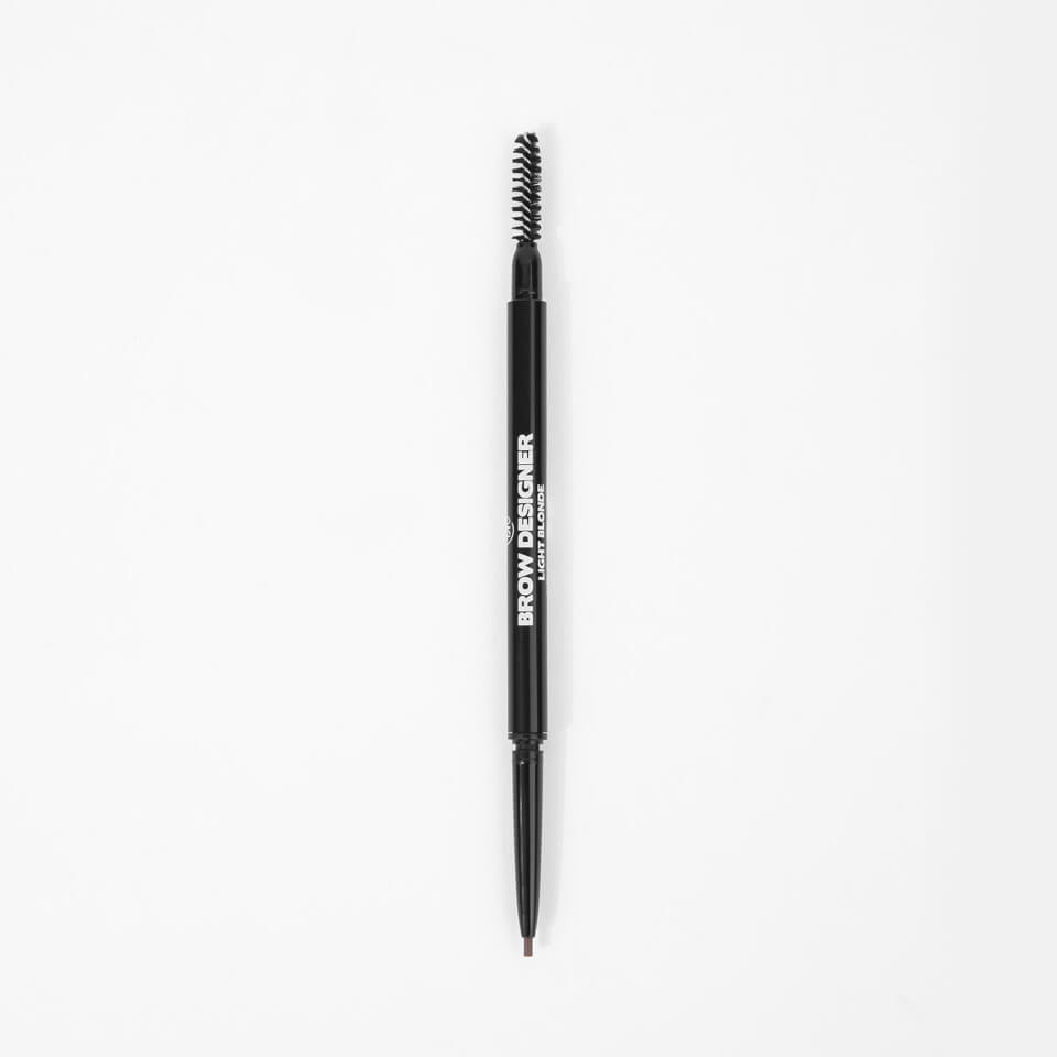 BH Cosmetics Brow Designer - Dual Ended Precision Pencil (Light Blonde)