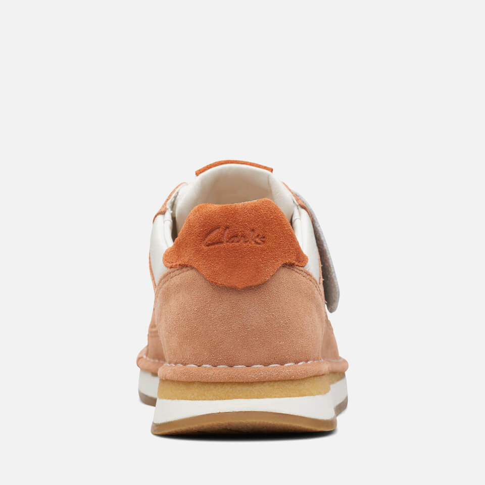 Clarks Craft Run Tor Suede and Leather Trainers | Worldwide Delivery ...