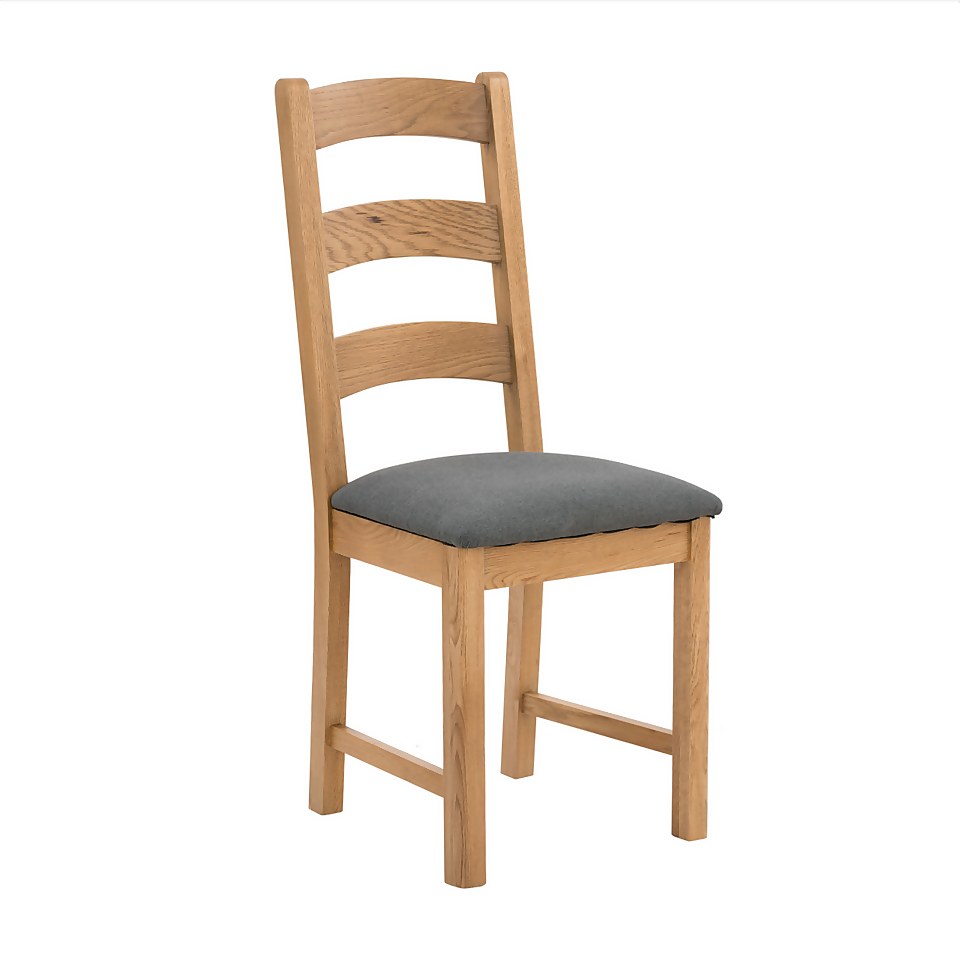 Norbury Extending Dining Table and 6 Chairs Oak Homebase