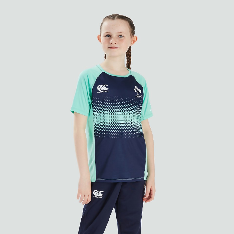 JUNIOR UNISEX IRELAND SUPERLIGHT TRAINING T-SHIRT GREEN
