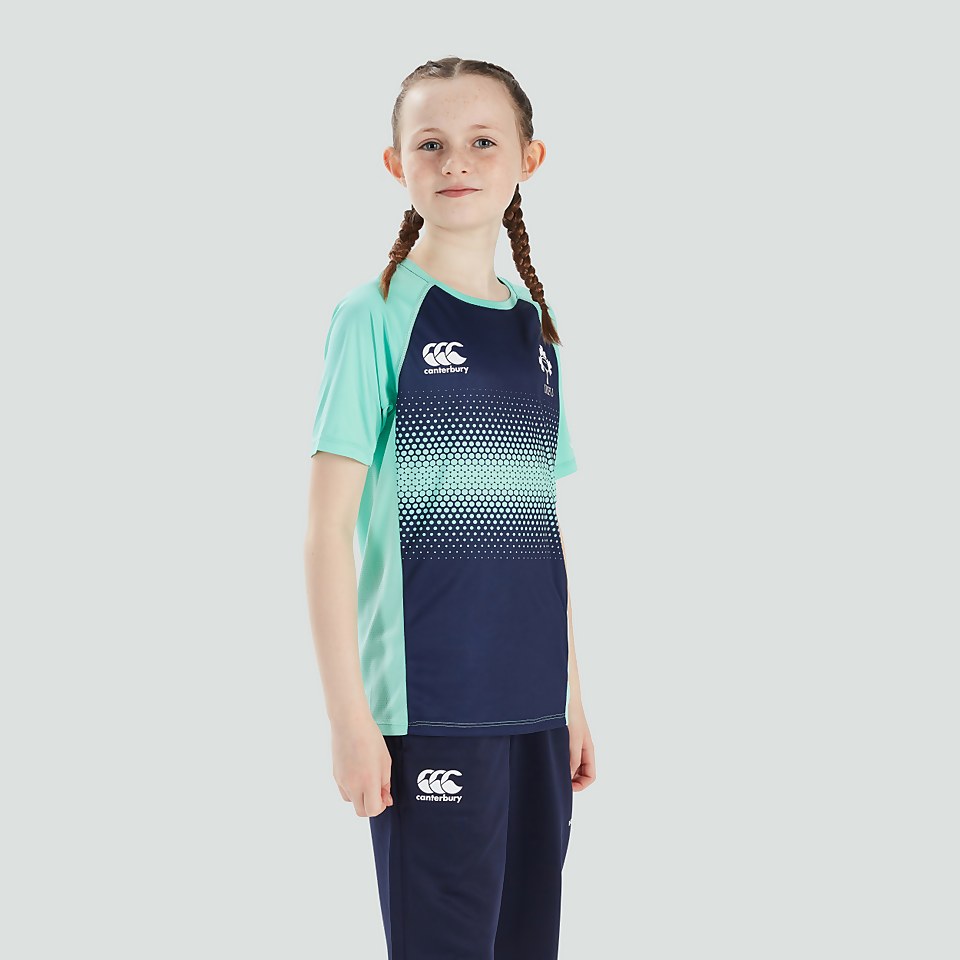 JUNIOR UNISEX IRELAND SUPERLIGHT TRAINING T-SHIRT GREEN