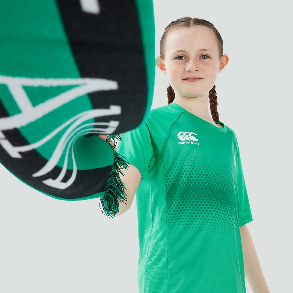 CANTERBURY IRE SUPERLIGHT TRAINING T-SHIRT JU GREEN