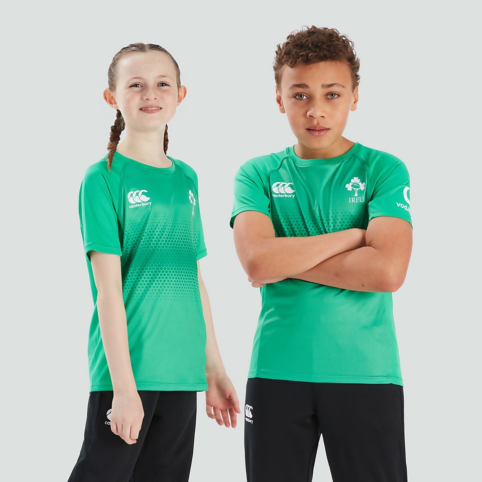 CANTERBURY IRE SUPERLIGHT TRAINING T-SHIRT JU GREEN
