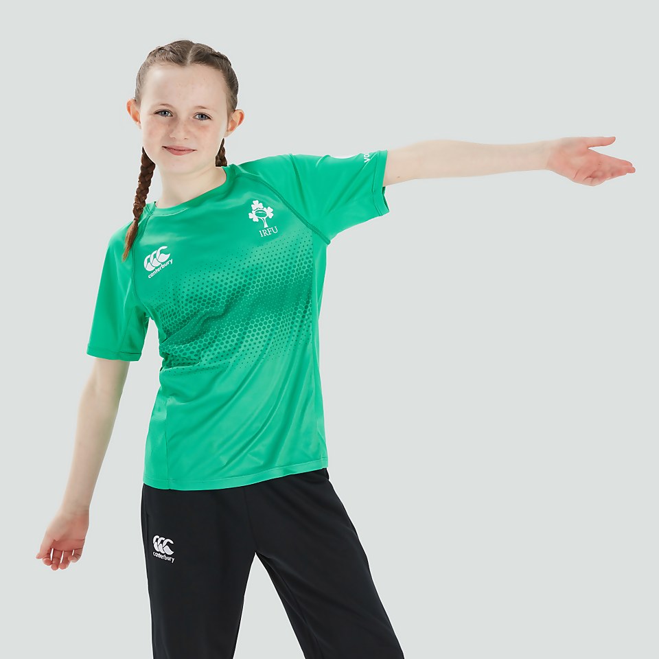 CANTERBURY IRE SUPERLIGHT TRAINING T-SHIRT JU GREEN