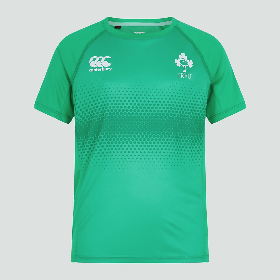 CANTERBURY IRE SUPERLIGHT TRAINING T-SHIRT JU GREEN