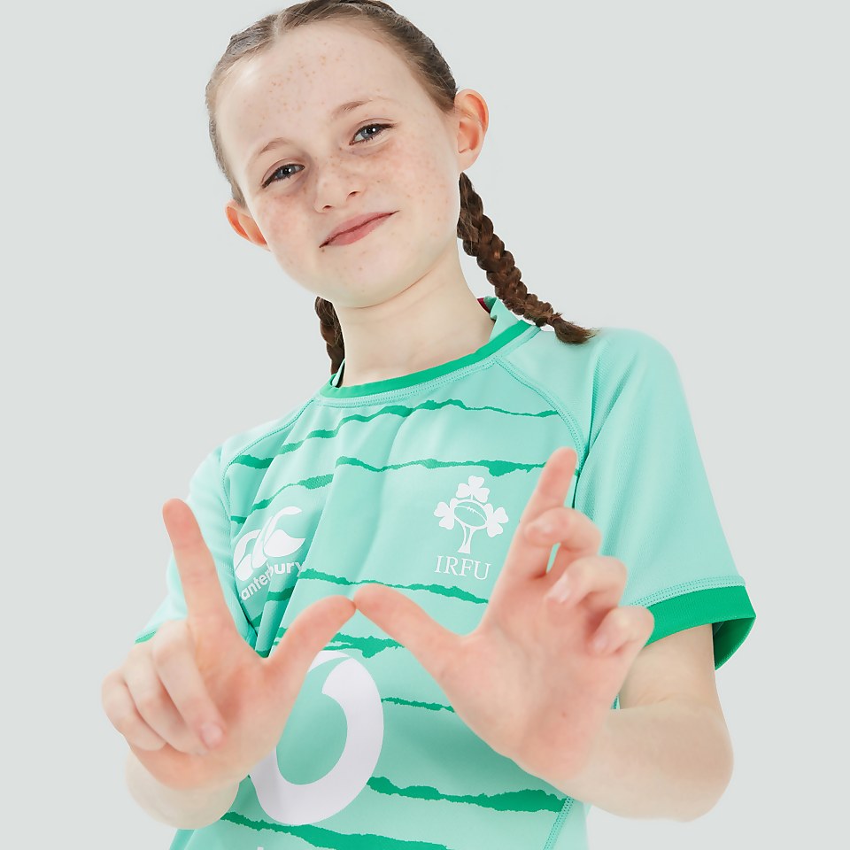 JUNIOR UNISEX IRELAND VAPODRI PRE GAME PRO JERSEY GREEN