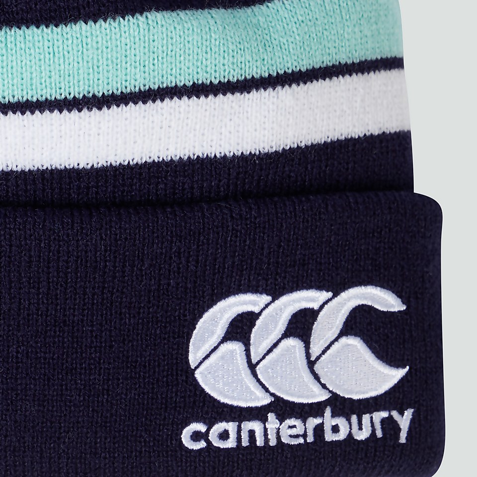 ADULT UNISEX IRELAND BOBBLE HAT BLUE