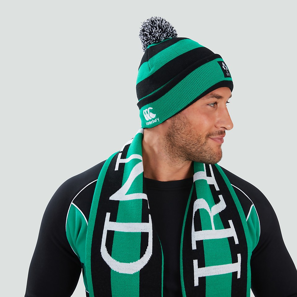 UNISEX IRELAND HERITAGE BOBBLE HAT GREEN