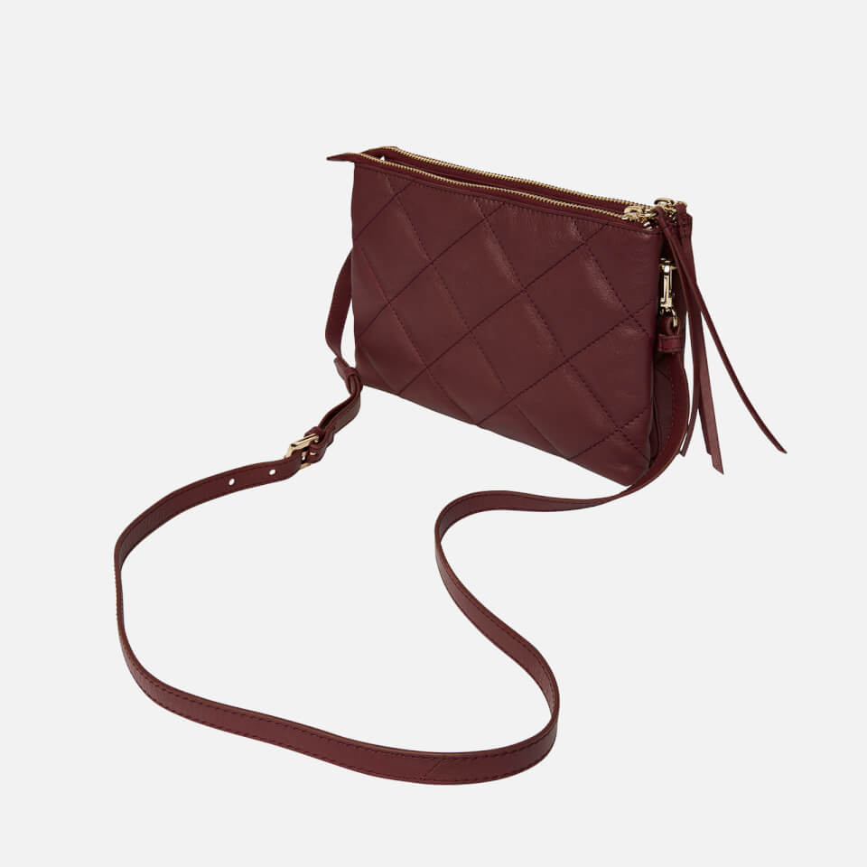 Ted Baker Parrker Quilted Mini Leather Cross-Body Bag