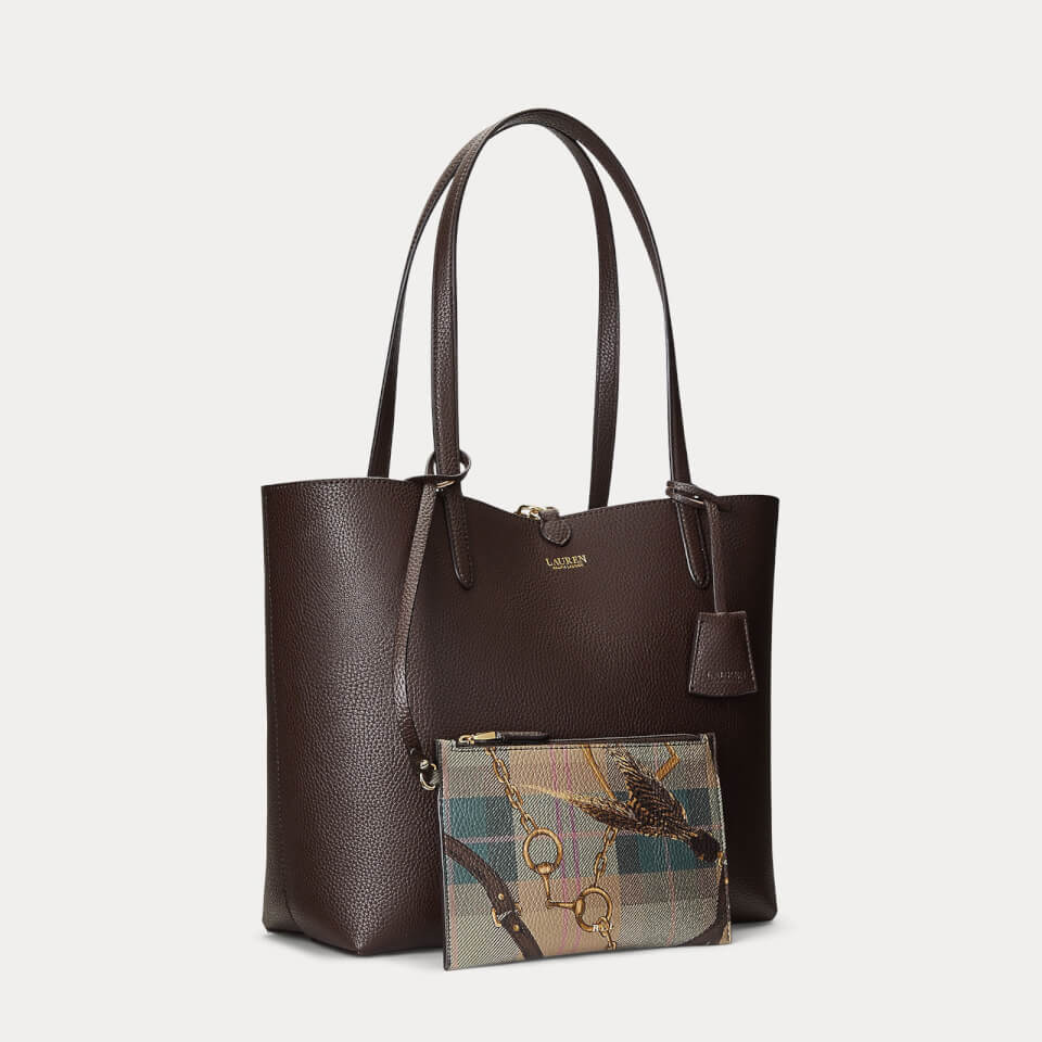 Lauren Ralph Lauren Reversible Faux-Leather Tote Bag