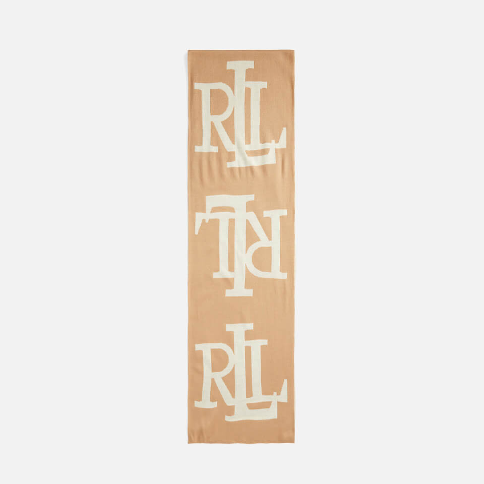 LAUREN Ralph Lauren Logo Jacquard Scarf