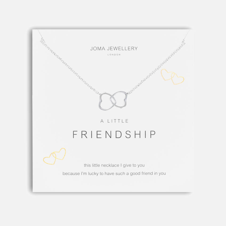 Joma Jewellery A Little Friendship Necklace - Silver