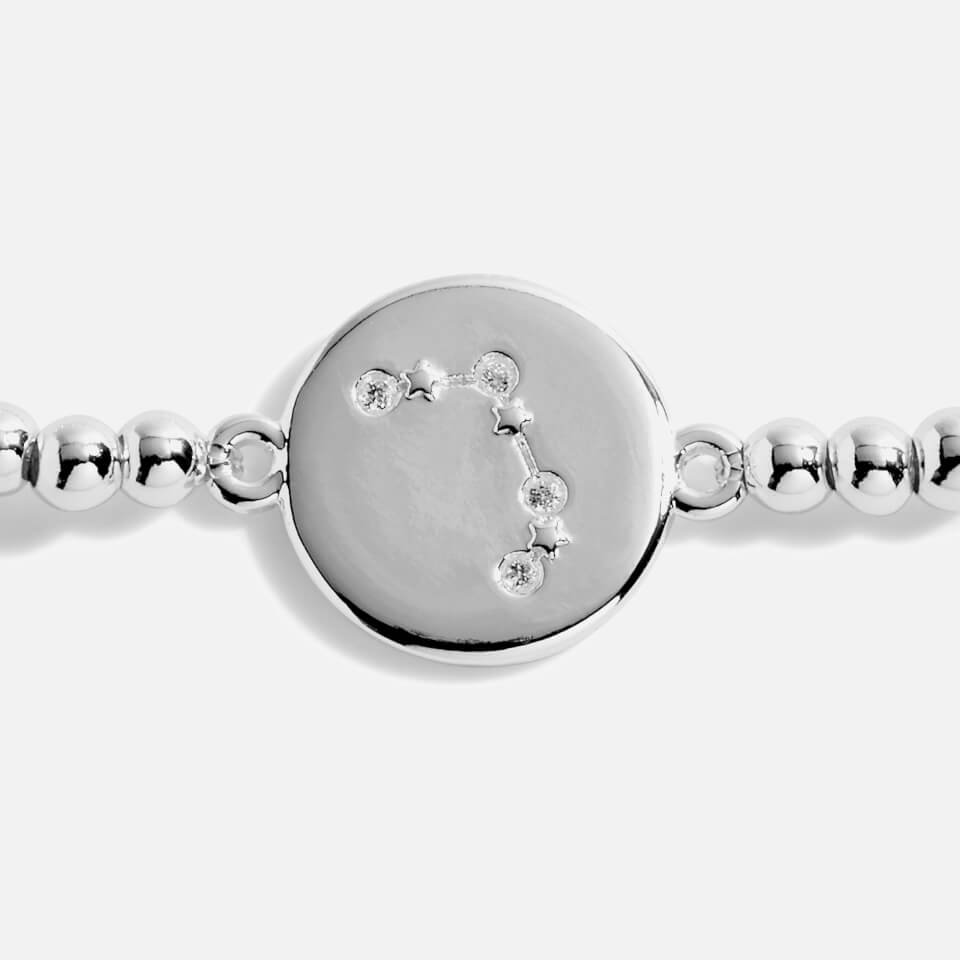 Joma Jewellery Women's A Little Aries Silver Bracelet Stretch - Silver