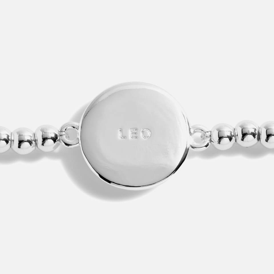 Joma Jewellery Women's A Little Leo Silver Bracelet Stretch - Silver