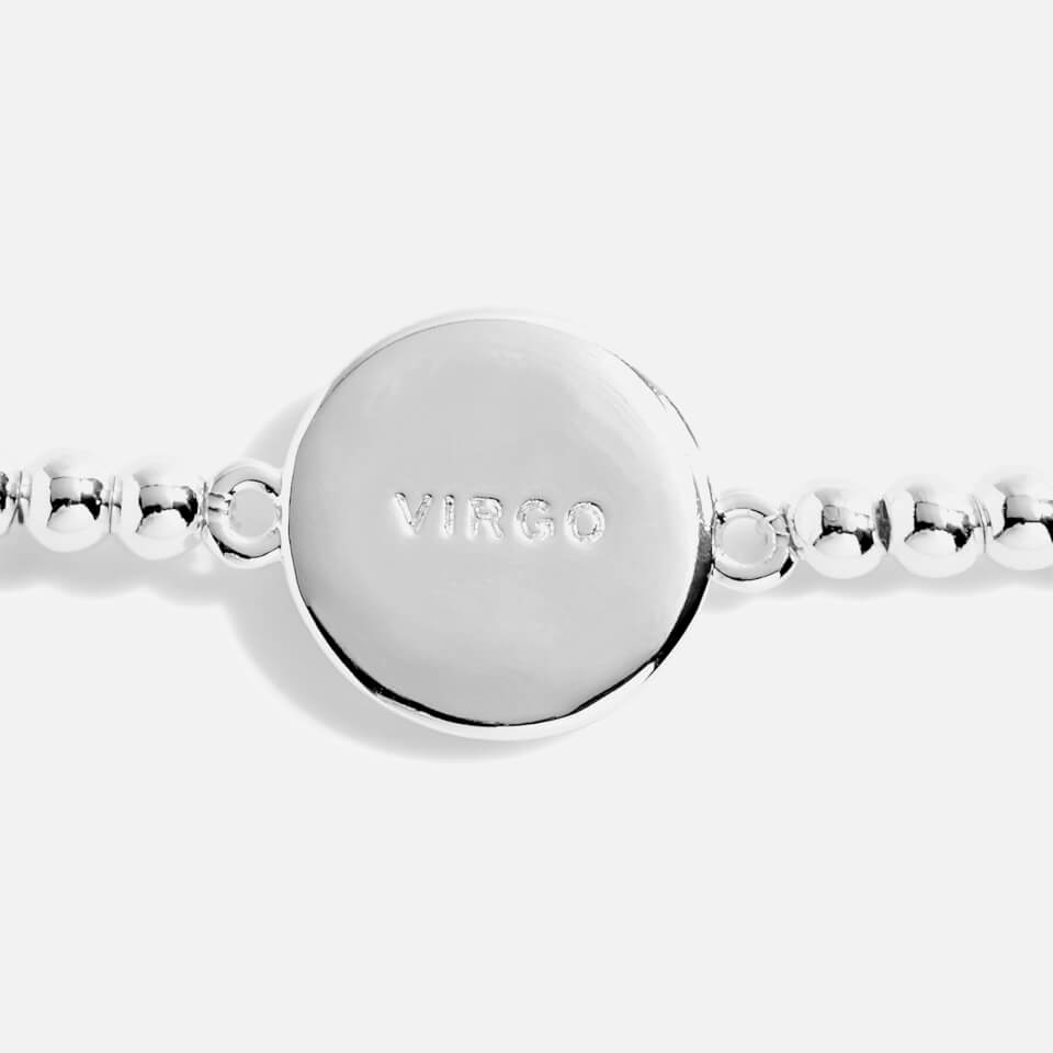 Joma Jewellery Women's A Little Virgo Silver Bracelet Stretch - Silver