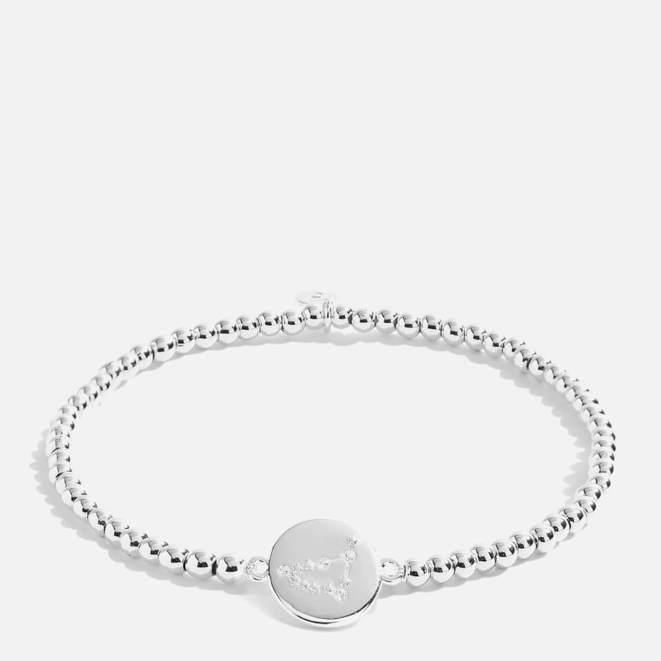 Joma Jewellery Women's A Little Capricorn Silver Bracelet Stretch - Silver