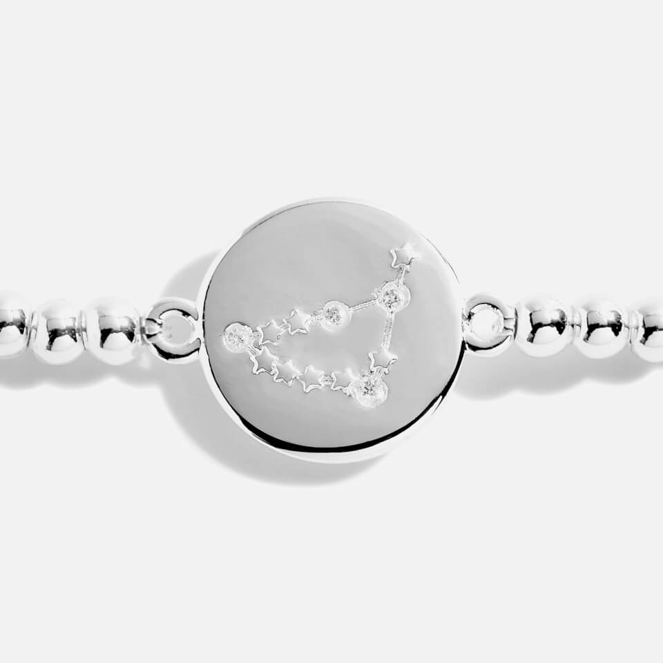 Joma Jewellery Women's A Little Capricorn Silver Bracelet Stretch - Silver