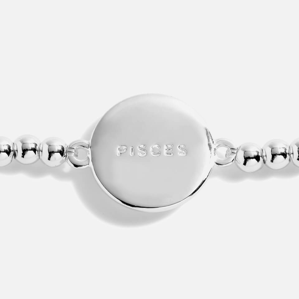 Joma Jewellery Women's A Little Pisces Silver Bracelet Stretch - Silver