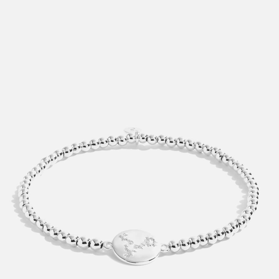 Joma Jewellery Women's A Little Pisces Silver Bracelet Stretch - Silver