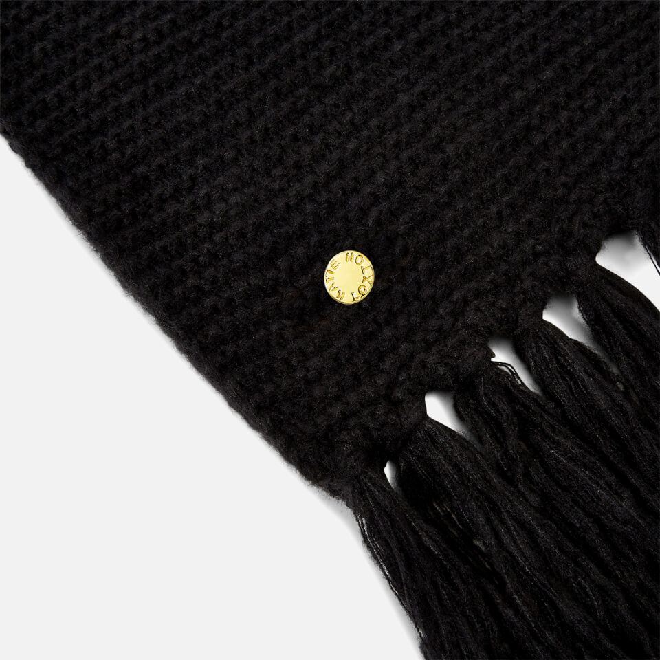 Katie Loxton Fringed Knitted Scarf